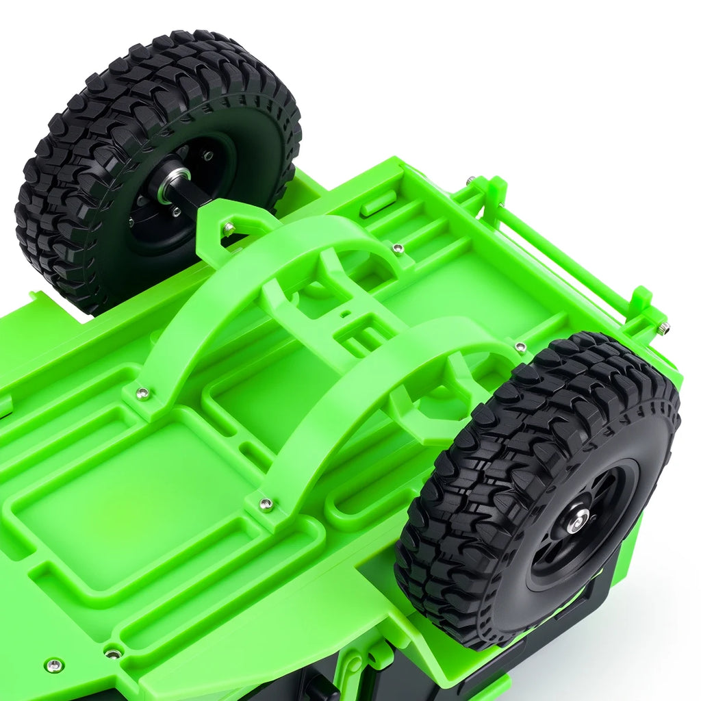 Plastic Off-Road Camping Trailer Motorhome RV Trailers with Stickers for 1/18 1/24 RC Crawler TRX4M SCX24 Decorative Parts