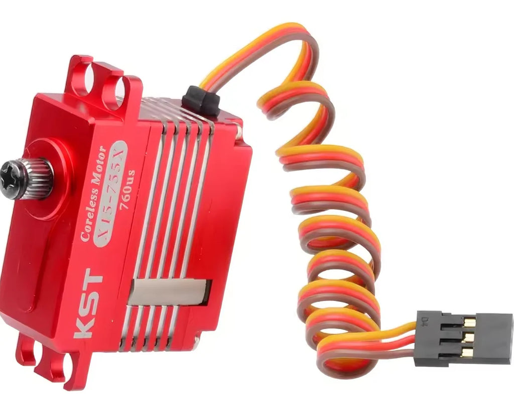 KST X15-755X 10.2Kgf.cm 0.04sec Coreless Mini Digital Metal Gear Tail Servo For RC Helicopters