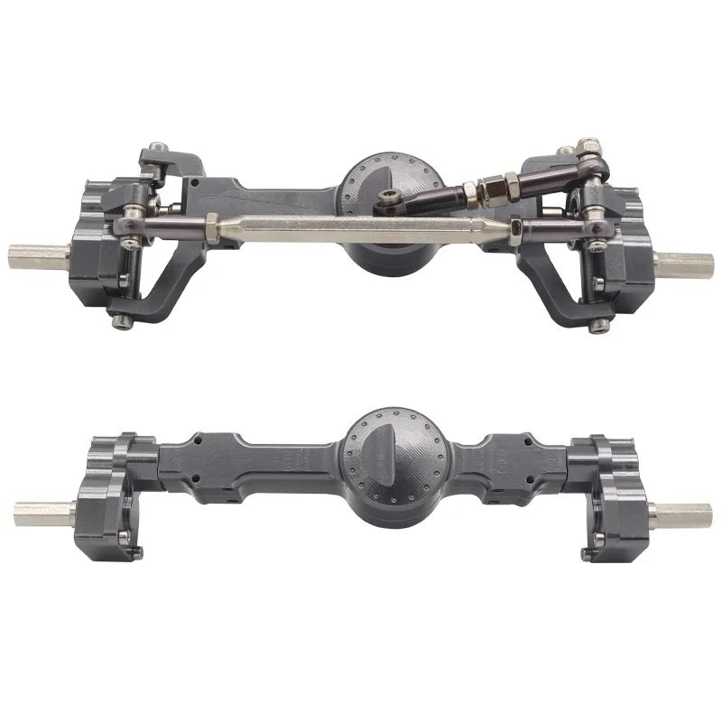 MN99S MN D90 D91 D96 MN98 MN45 CNC Metal Front and Rear Portal Axle Set 1/12 RC Car Upgrade Parts