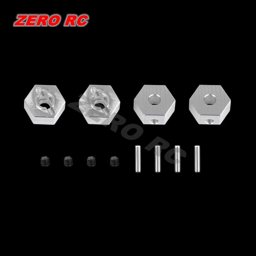 12mm Metal Wheel Hex Hub 5/6/7/8/9/10mm Offset Adapter For 1/10 1/12 HSP Wltoys AXIAL SCX10 II III CAPRA RGT FMS D90 RC Car Axle