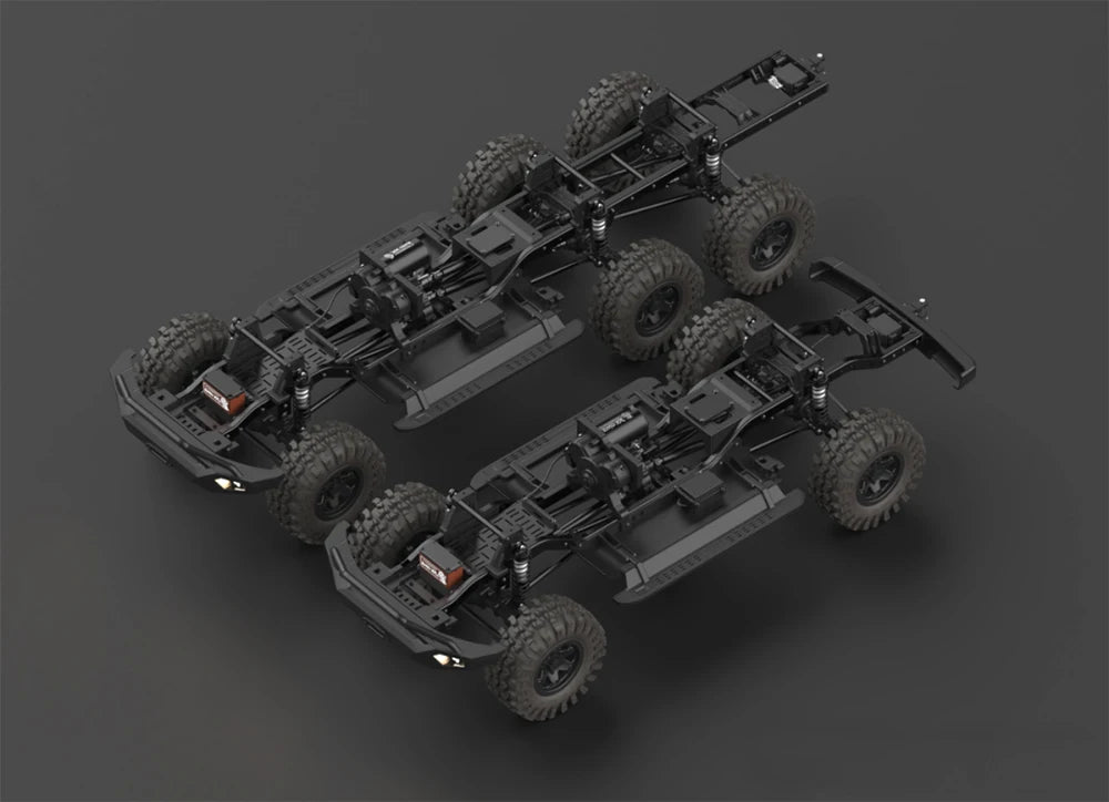 EMO XXL2 XX2 ATR/BRUSHED/BRUSHLESS 1/5 RC Electric Remote Control Model Car Crawler Rock Truck Aldult Kids Toys