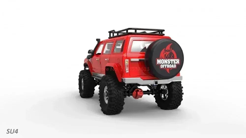 CROSSRC SU4 4WD 4X4 KIT 1/10 RC Electric Remote Control Model Car Crawler Adult Children's Toys