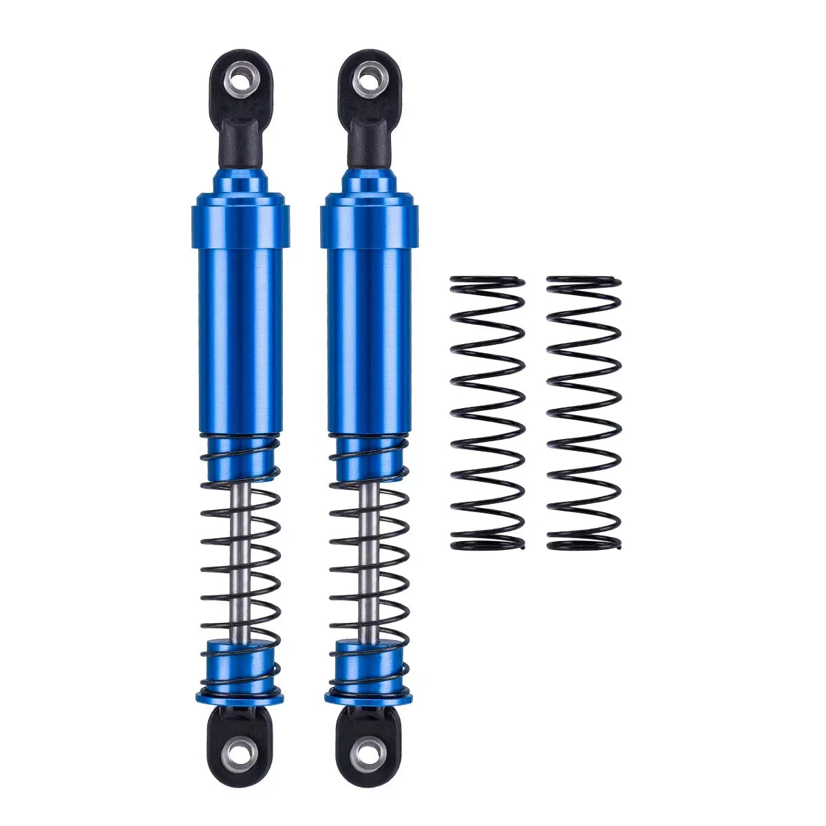 HooCrawler 75mm-115mm Big Bore Shocks with Oil Filled for 1/10 RC Crawler LCG Chassis Cheater Rigs Capra SCX10 TRX4 Gspeed V4