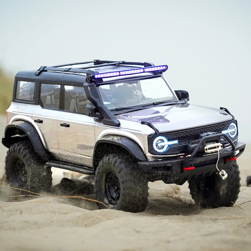 NEW Upgrades 2025 HB R001 Bronco with electric winch 1/10 4WD Remote Control Off-road Vehicle Electric Model RC Climbing