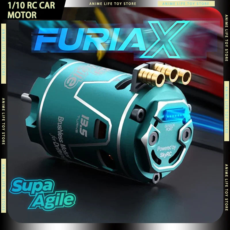 SKYRC FuriaX 1/10 RC Car Supa Agile 540 3650 Sensorless Brushless 3880/3050KV Motor For 1/10 Drift Car RC Cars Chilren's Gifts