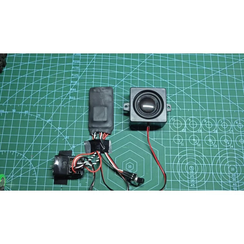 Sound Group Engine Sound Simulator for 1/14 Tamiya RC Truck SCANIA 770S VOLVO 750 Mercedes-Benz ACTROS 3363 MAN Toys Car Parts