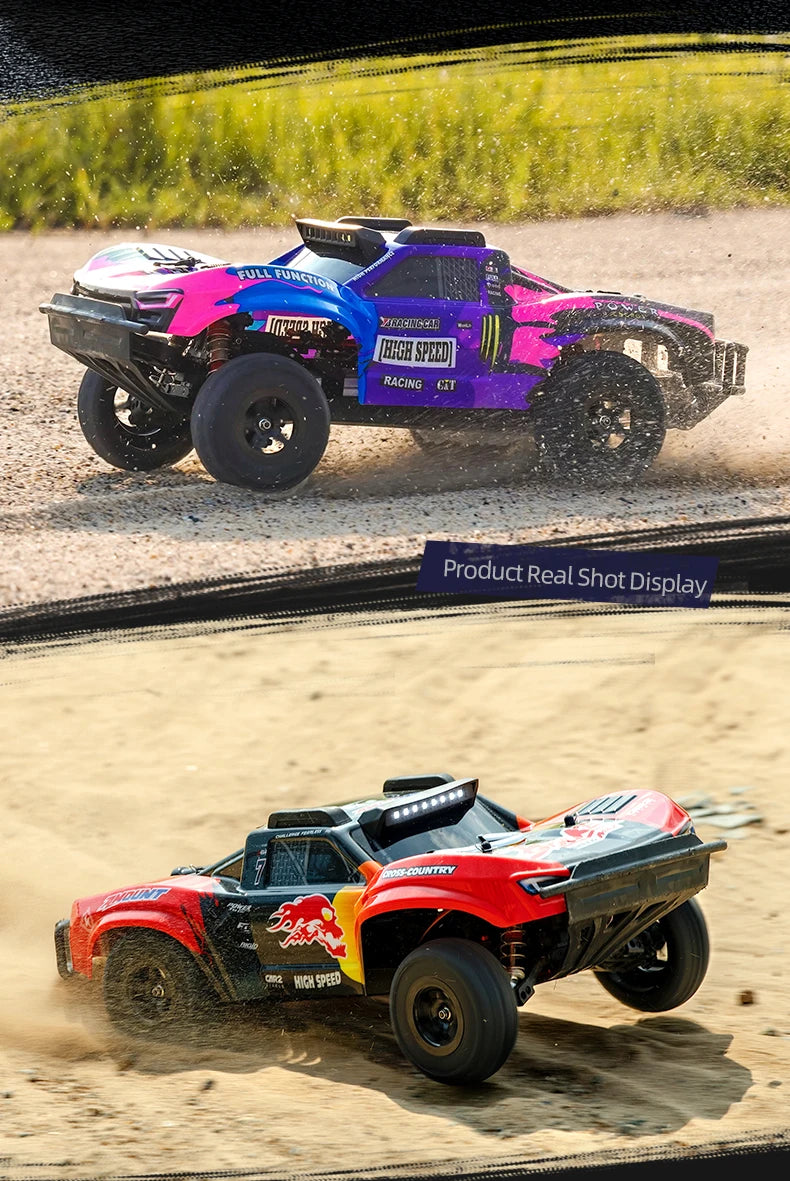 C8826 1:10  High-Speed Brushless 4WD Off-Road RC Car with Hydraulic Suspension Premium Remote Control Vehicle for Kids Adults