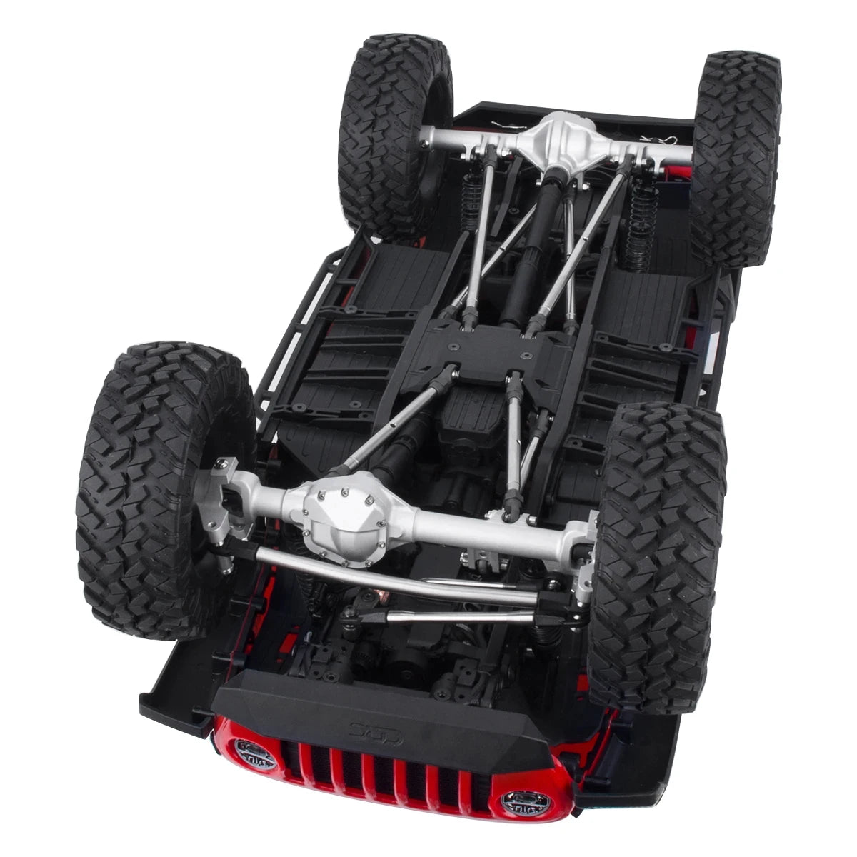 CNC Aluminum Front Rear Straight Axle One Piece Construction Offset  For 1/10 RC Crawler Axial SCX10 II Vanquish VS4-10 Chassis