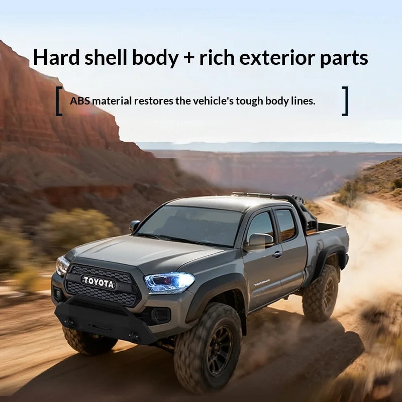 FMS 1/24 full-scale simulation model of  TACOMA remote control car RC ABS shell two-speed remote control toy car