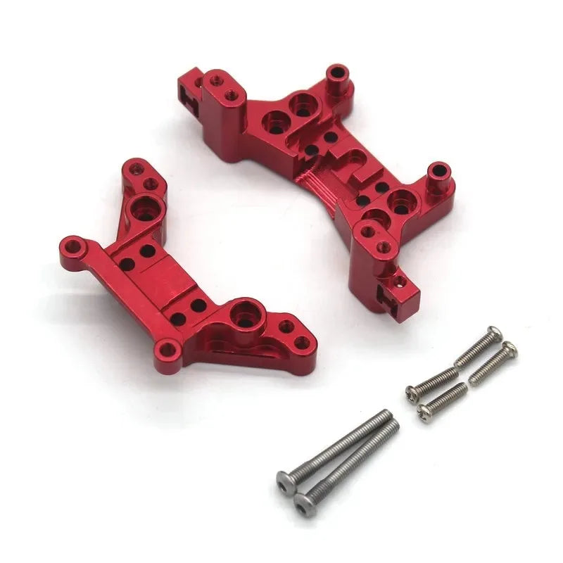 Aluminum Alloy Suspension Arm  Cup Set Upgrade Metal Parts Accessories For Mjx Hyper 1/16 Go  RC Car 16207 16208 16209 H16 H16BM