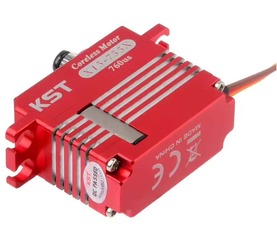 KST X15-755X 10.2Kgf.cm 0.04sec Coreless Mini Digital Metal Gear Tail Servo For RC Helicopters