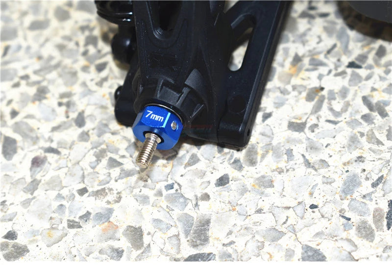 GPM for ARRMA 1/10 GRANITE SENTON BIG ROCK VORTEKS 3S Metal Alloy 12mm Hex 7MM Thickness Wheel Hub Adapter AR310779 AR310871