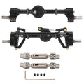 WPL C14 C24 C24-1 C34 C44 B14 B24 C64 C74 Front and Rear Portal Axle with Metal Drive Shaft 1/16 RC Car Upgrade Parts accessory