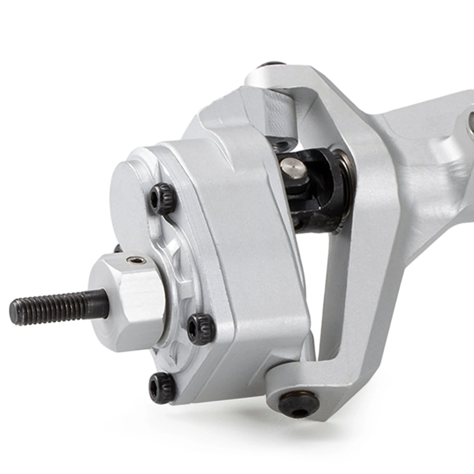 CNC Aluminum F9 Offset Portal Axle with Servo Mounts for 1/10 RC Crawler Axial Capra 1.9 UTB LCG Chassis Cheater Rigs
