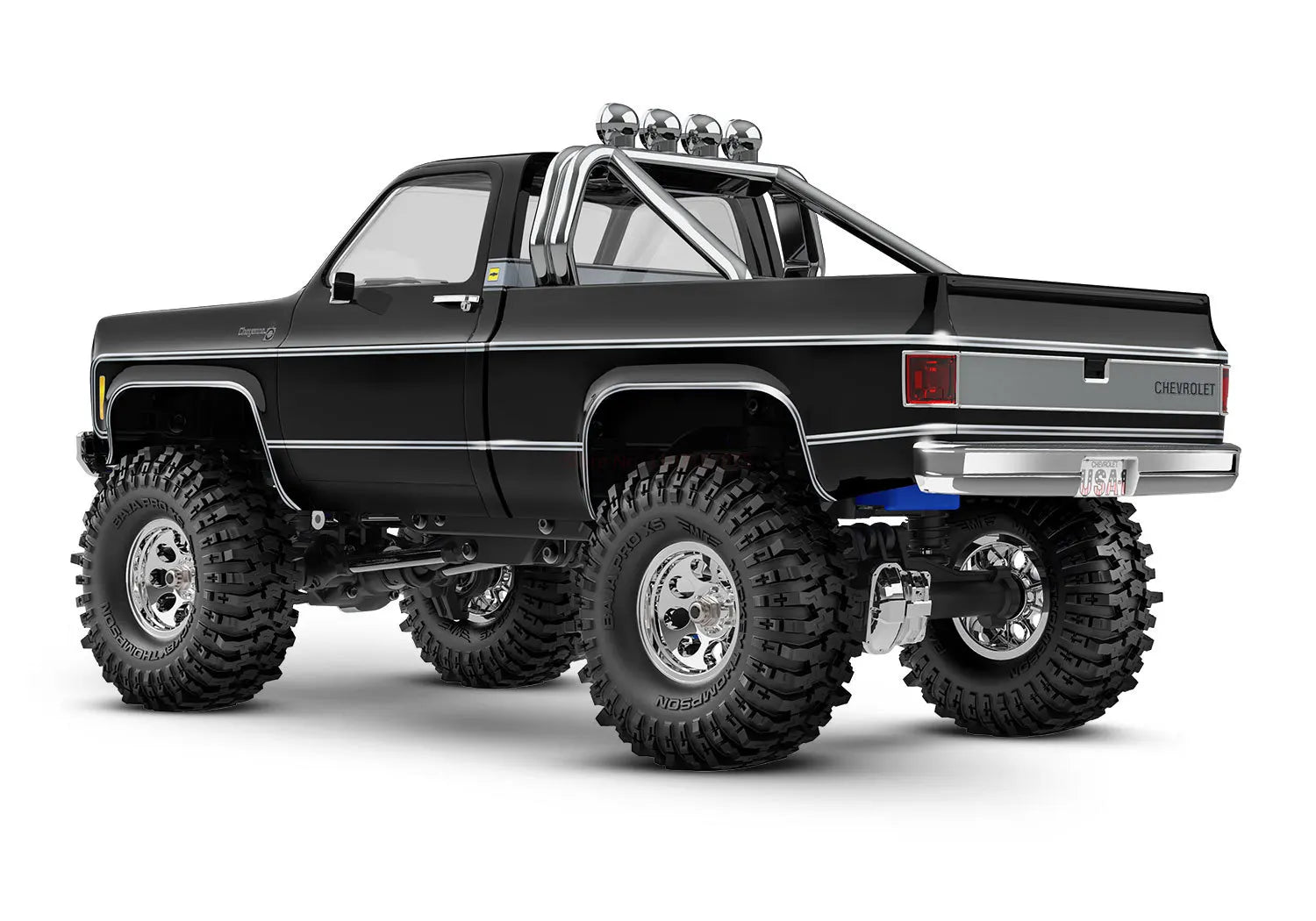 TRAXXAS 1/18 RC Car TRX4M K10 Heightening Crossing Version Of Climbing Car Off-road Vehicle Toys For Adult Kid Gift