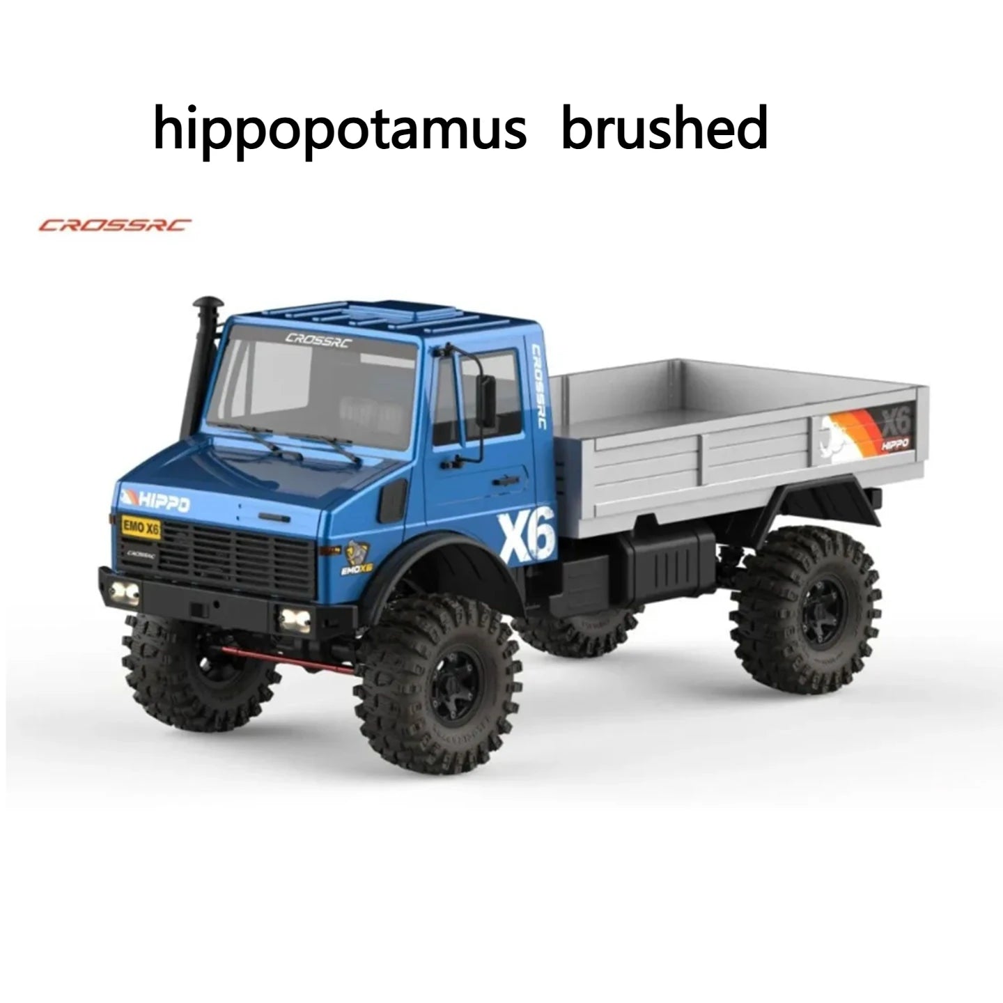 CROSSRC EMO X6 Big Hippo XL3 Big Wild Elephant 1/8 RC Car Simulation Remote Control Electric Climbing Off Road Vehicle Model
