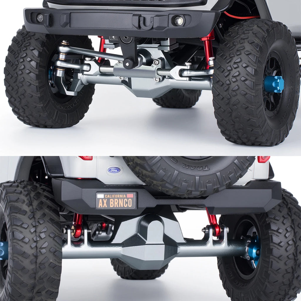 HooCrawler CNC Aluminum SCX24 RC Crawler Axles +9mm Straight Axles for 1/24 RC Crawlers SCX24 90081 C10 JEEP Gladiator