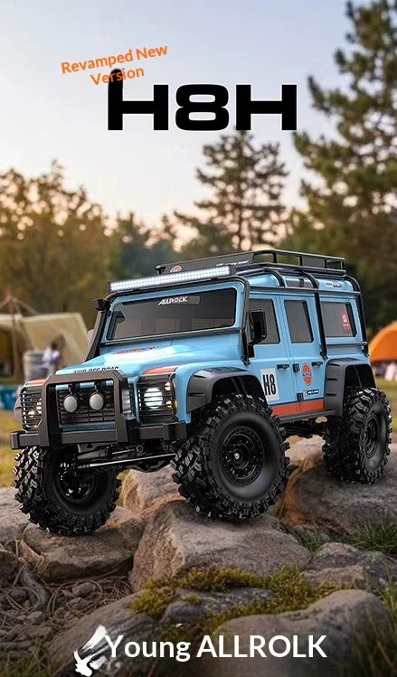 New Upgrade 1/8 MJX H8H V3 RC Crawler Remote-Controlled 4x4 off-Road Vehicle Brushless Simulation Car Model RC Car