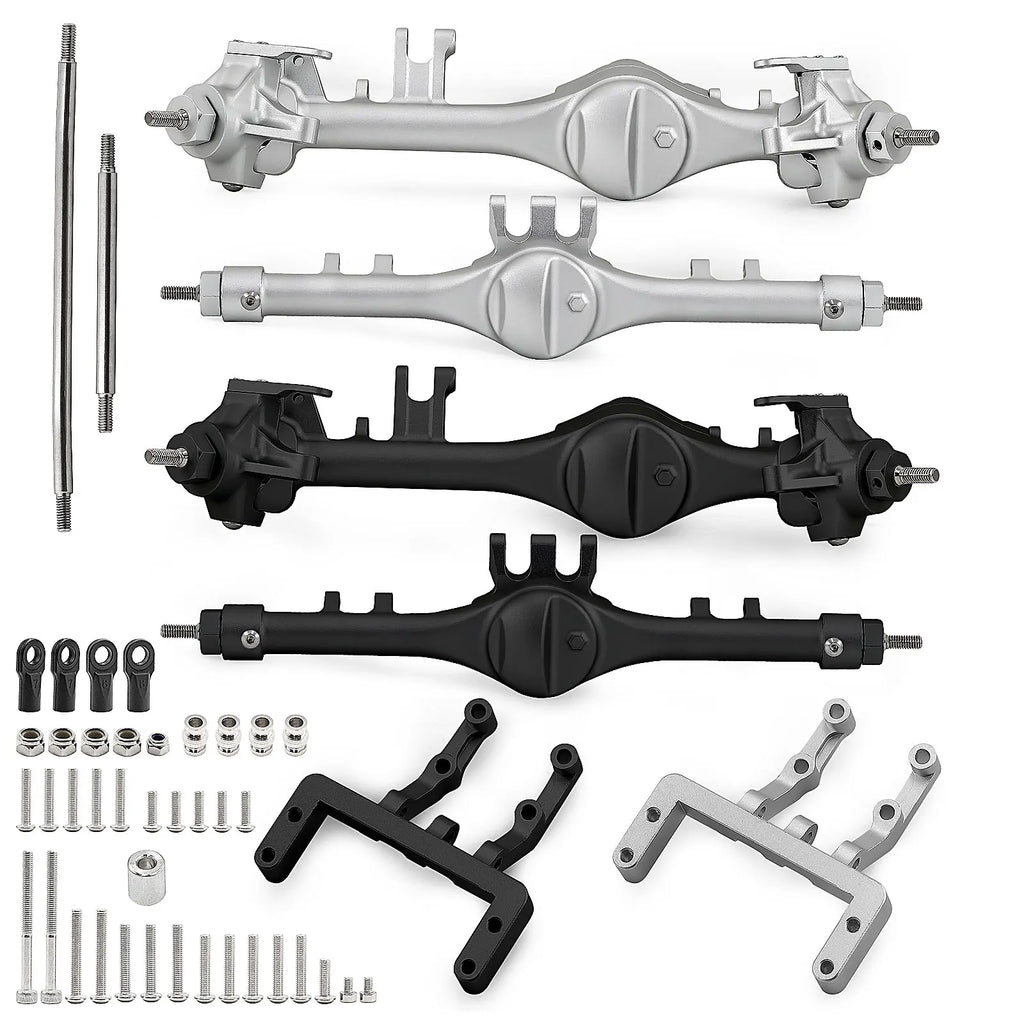 F10T CNC Aluminum Axle Set for Axial SCX10 II SCX10 III VS4-10  10.2 Complete Upgrade Axles Assembly for RC Crawler Truck Parts