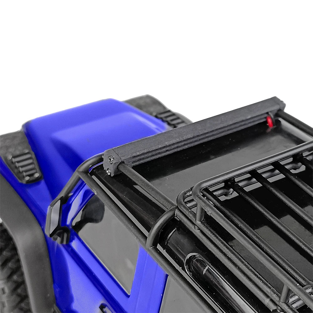 AXSPEED COB Roof Light Headlights Taillights LED Lights Group for TRX4M Defender 1/18 RC Crawler Car Model Parts