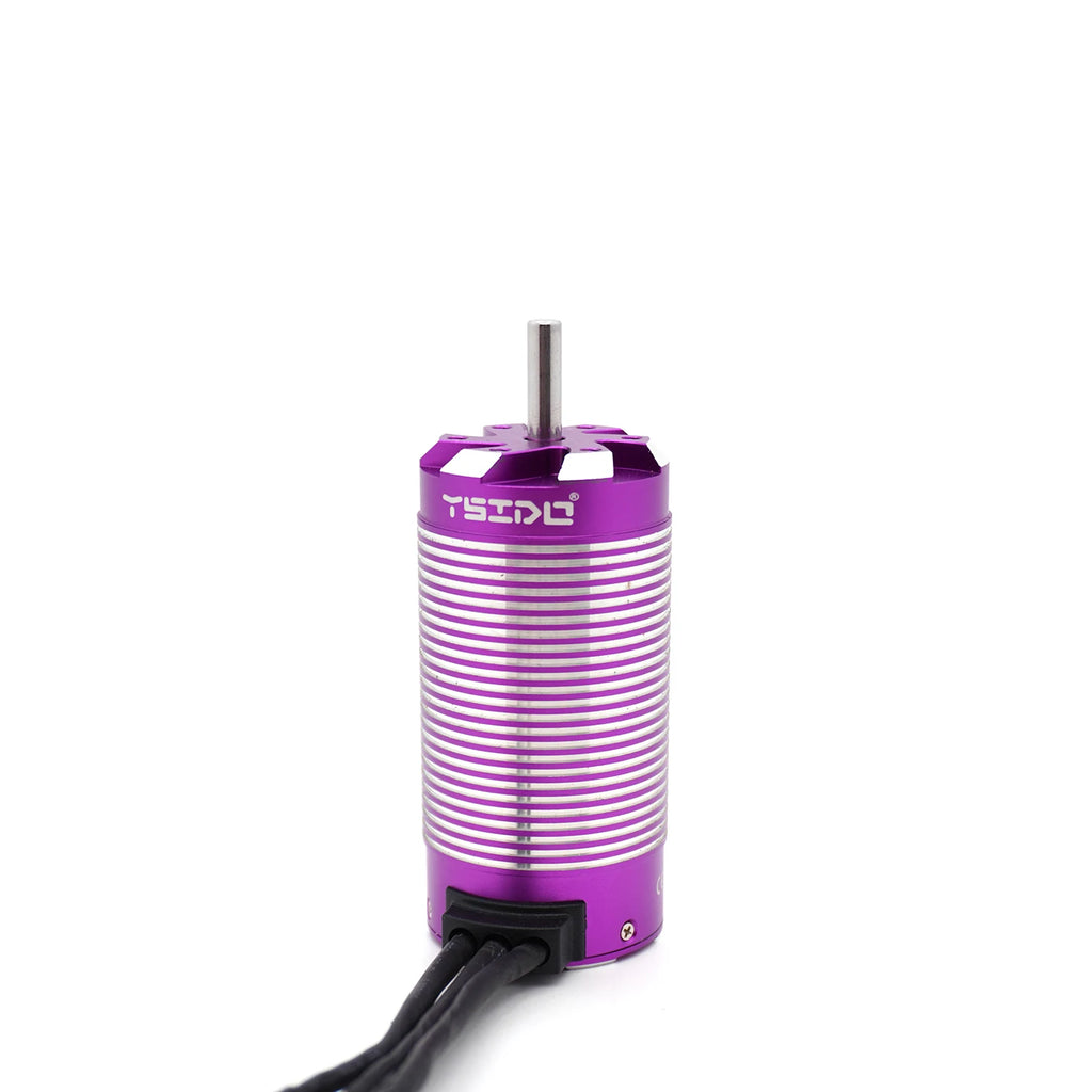 YSIDO Brushless Sensorless Motor 3674/3660/3650 4 Poles for 1:8 1:10 WLtoys HSP Tamiya Traxxas GTR RC Off-Road Racing Buggy Cars