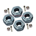GPM for ARRMA 1/10 GRANITE SENTON BIG ROCK VORTEKS 3S Metal Alloy 12mm Hex 7MM Thickness Wheel Hub Adapter AR310779 AR310871