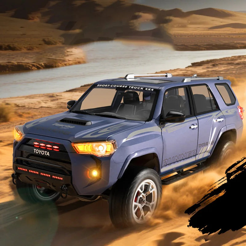 JJRC HG4 1/18 2.4G 4WD RC Car Rock Crawler LED Light Simulated Sound Off-Road Climbing Truck RTR Full Proportional Models Toys