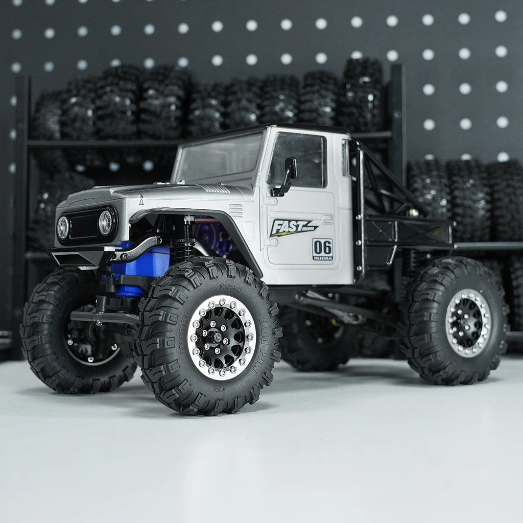 INJORA 1.3" Aluminium Beadlock Wheels for 1/24 1/18 RC Crawler (W1311)