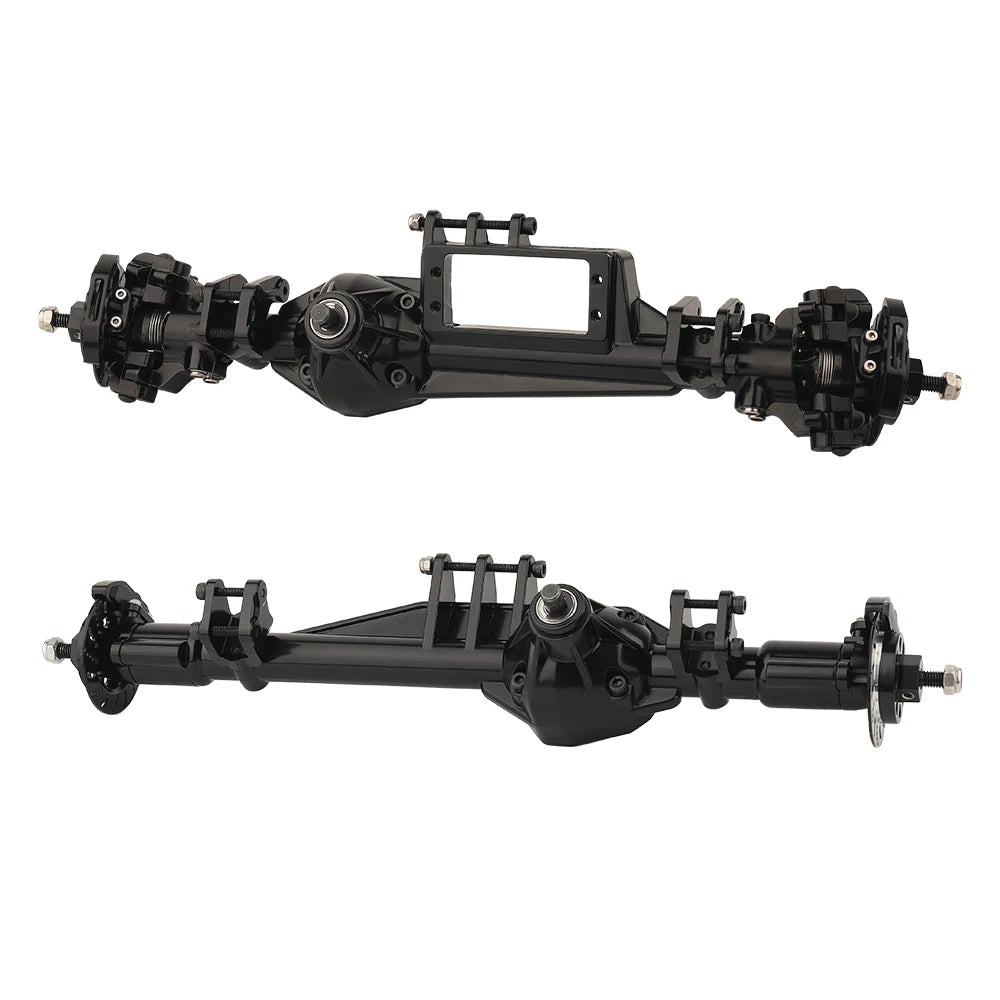 Aluminum Alloy Front / Rear Axle Assembly Set for Axial RBX10 Ryft 1/10 RC Cralwer Upgrades