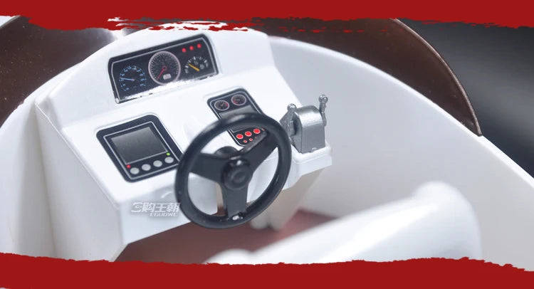 Remote Control Boat High-Speed Speedboat Model Boat Simulation Yacht Rowing Boat Model Remote Control Speedboat Toy Boat Airship