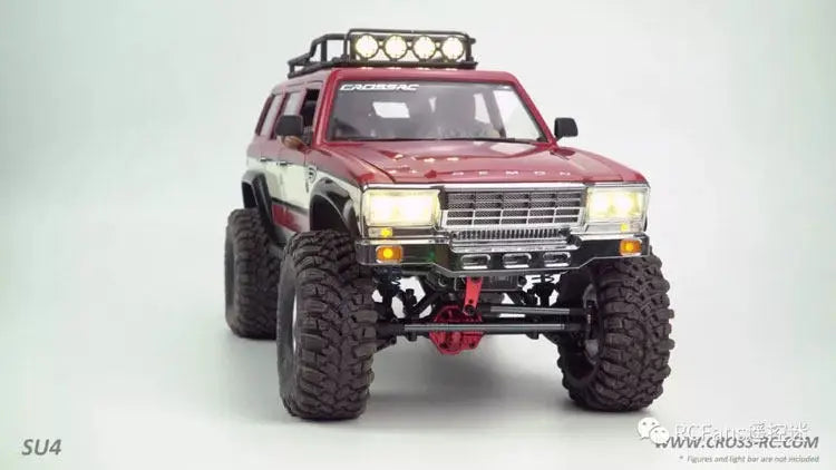 Crorc Su4 1/10 Four-Wheel Drive Rc Car Simulation Remote Control Electric Hard Shell Climbing Off Road Vehicle Model Toy Gift