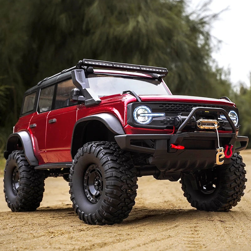 NEW Upgrades 2025 HB R001 Bronco with electric winch 1/10 4WD Remote Control Off-road Vehicle Electric Model RC Climbing