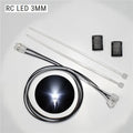 LED 3mm 5mm PH2.0 Plug Light Lamp Beads for 1/10 RC Crawler Car TRX4 Defender 1/14 Tamiya RC Truck SCANIA 770S VOLVO BENZ MAN