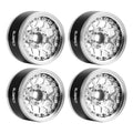GLOBACT Aluminum 1.9 Beadlock Wheel Rims Adjustable Offsets for TRX4 TRX6 Axial SCX10 Redcat GEN7 GEN8 RC4WD D90 1/10 RC Crawler