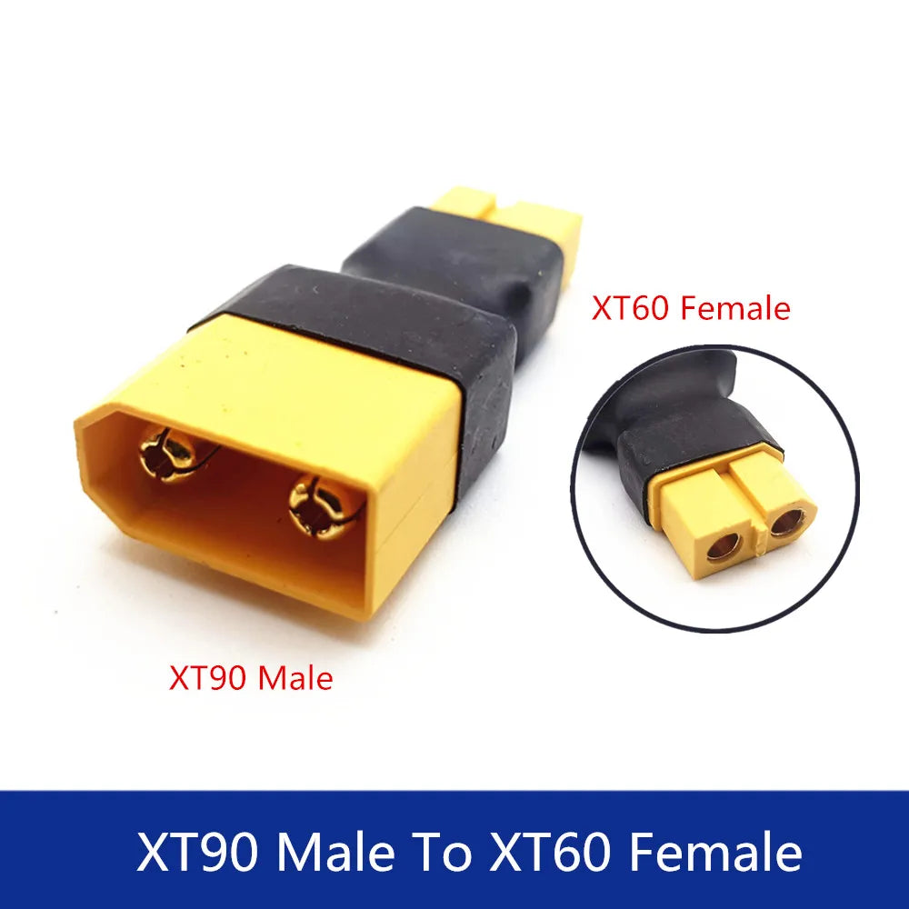 Adapter XT30 XT60 XT90 TRX T Plug Deans EC5 EC3 Female to Male HXT 4MM Connectors Plug RC Lipo Battery Control Parts DIY