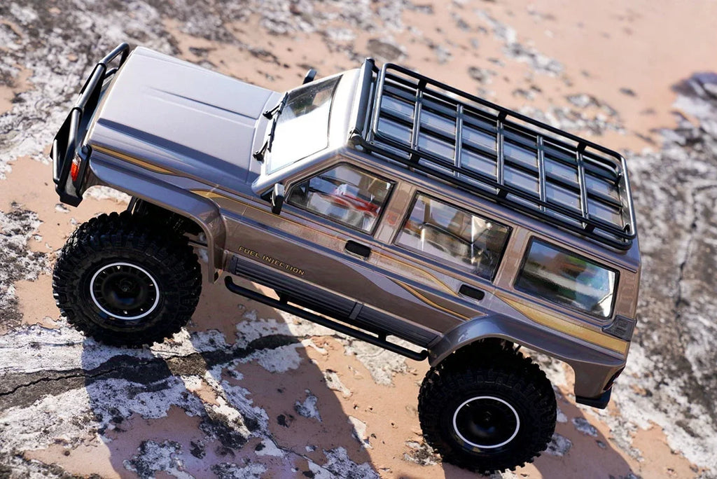 YK4107 Pro Brushless 1/10 Simulation Patrol RC Remote Control Brushless 4WD Differential Lock Climbing Car Off-road Vehicle Gift
