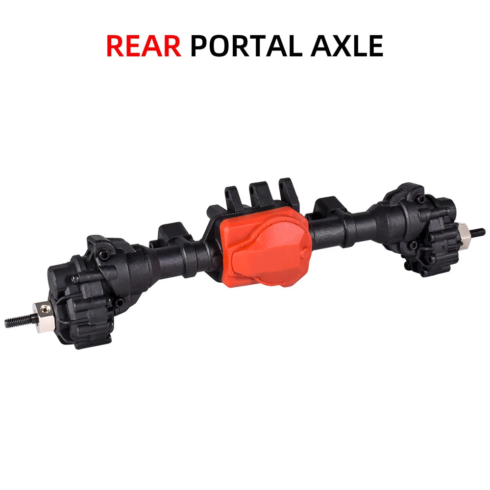 AUSTARHOBBY Front and Rear Portal Axles for RC Traxxas TRX4 1/10 Rock Crawler Car Replace Upgrades Parts For Axial SCX10I SCX10I