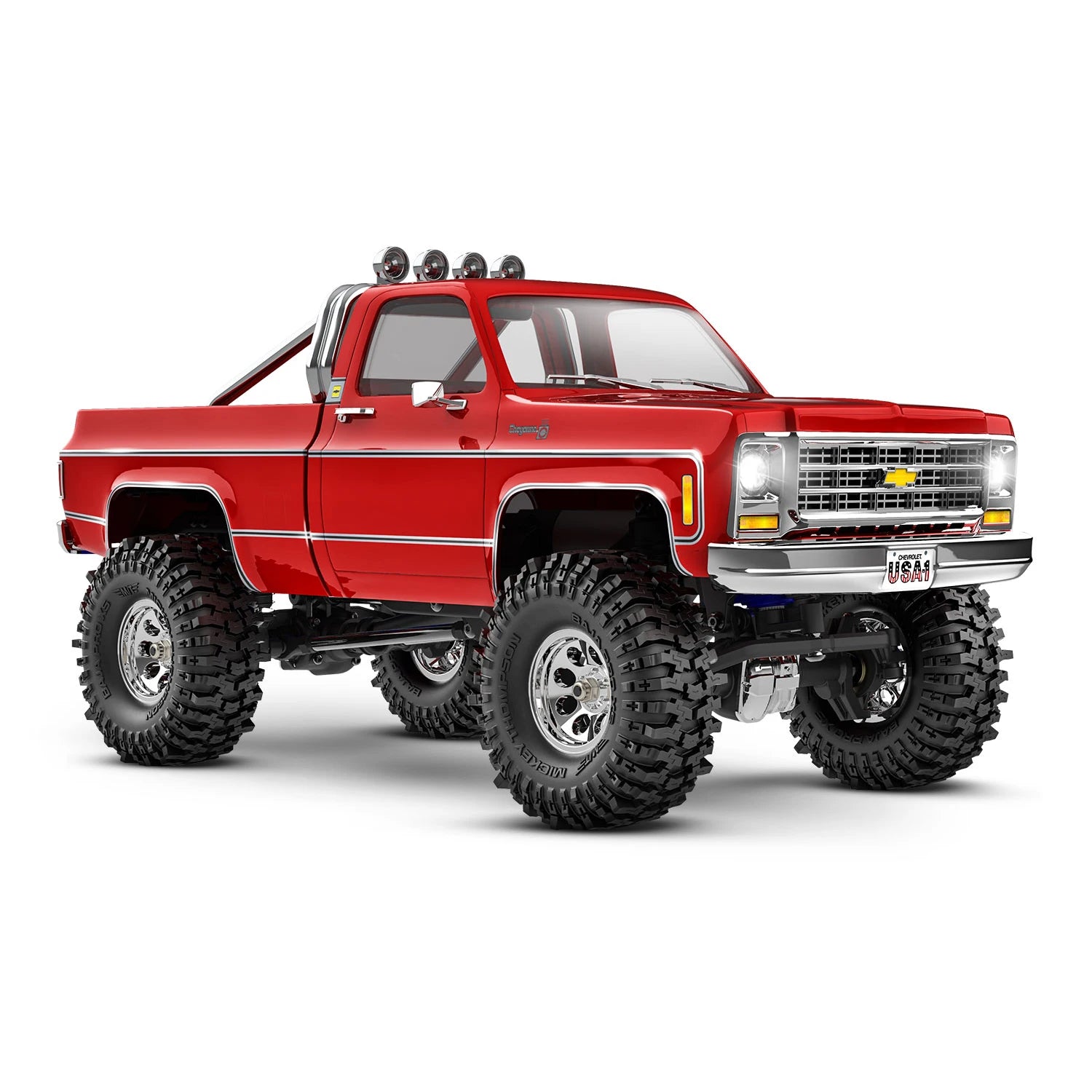TRAXXAS 1/18 RC Car TRX4M K10 Heightening Crossing Version Of Climbing Car Off-road Vehicle Toys For Adult Kid Gift