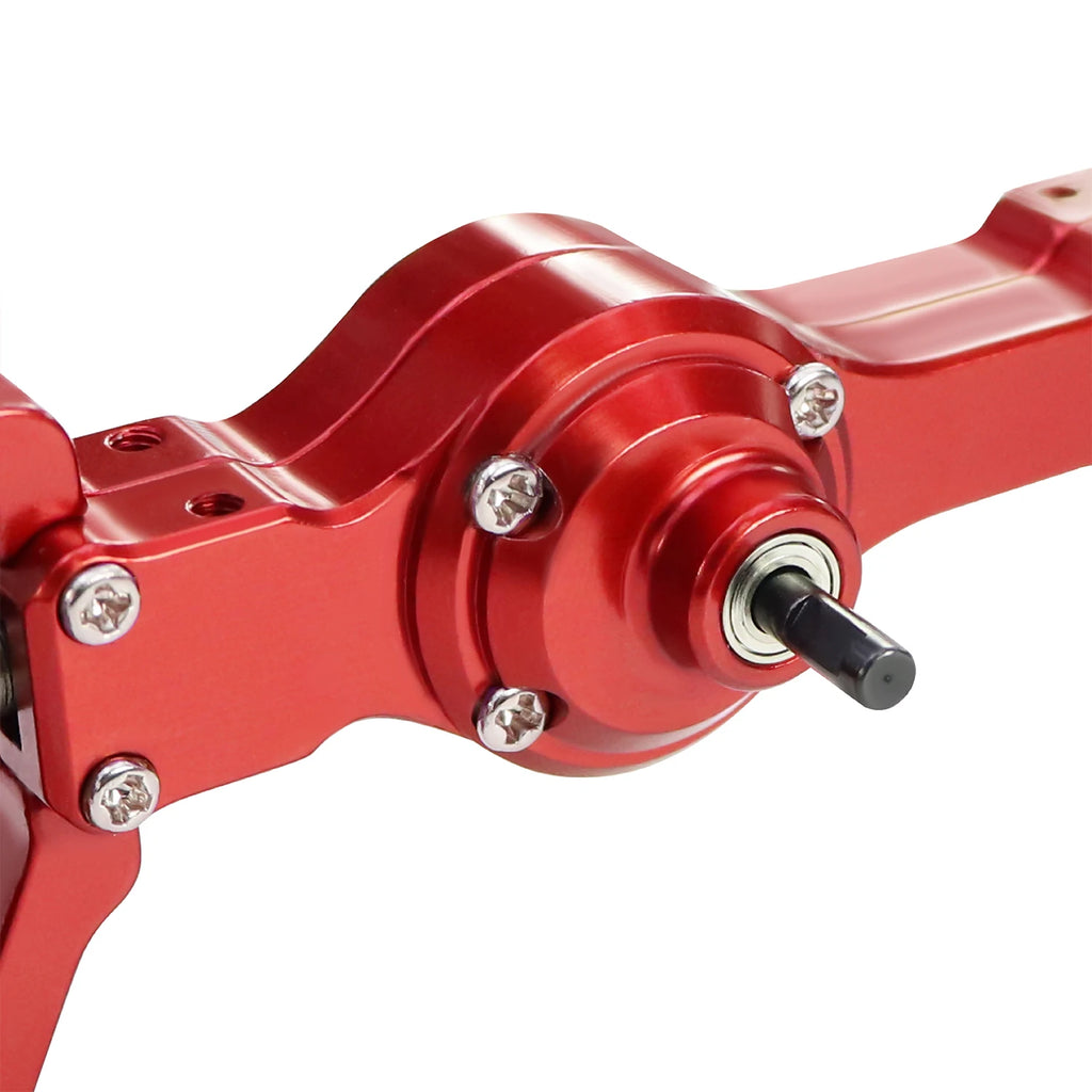 WPL C74 CNC Aluminum Front Rear Portal Axle Set Complete Axles For RC Car 1/16 WPL C14 C24 B14 B24 B16 B36 C64 C64-1 1/10 C74-1