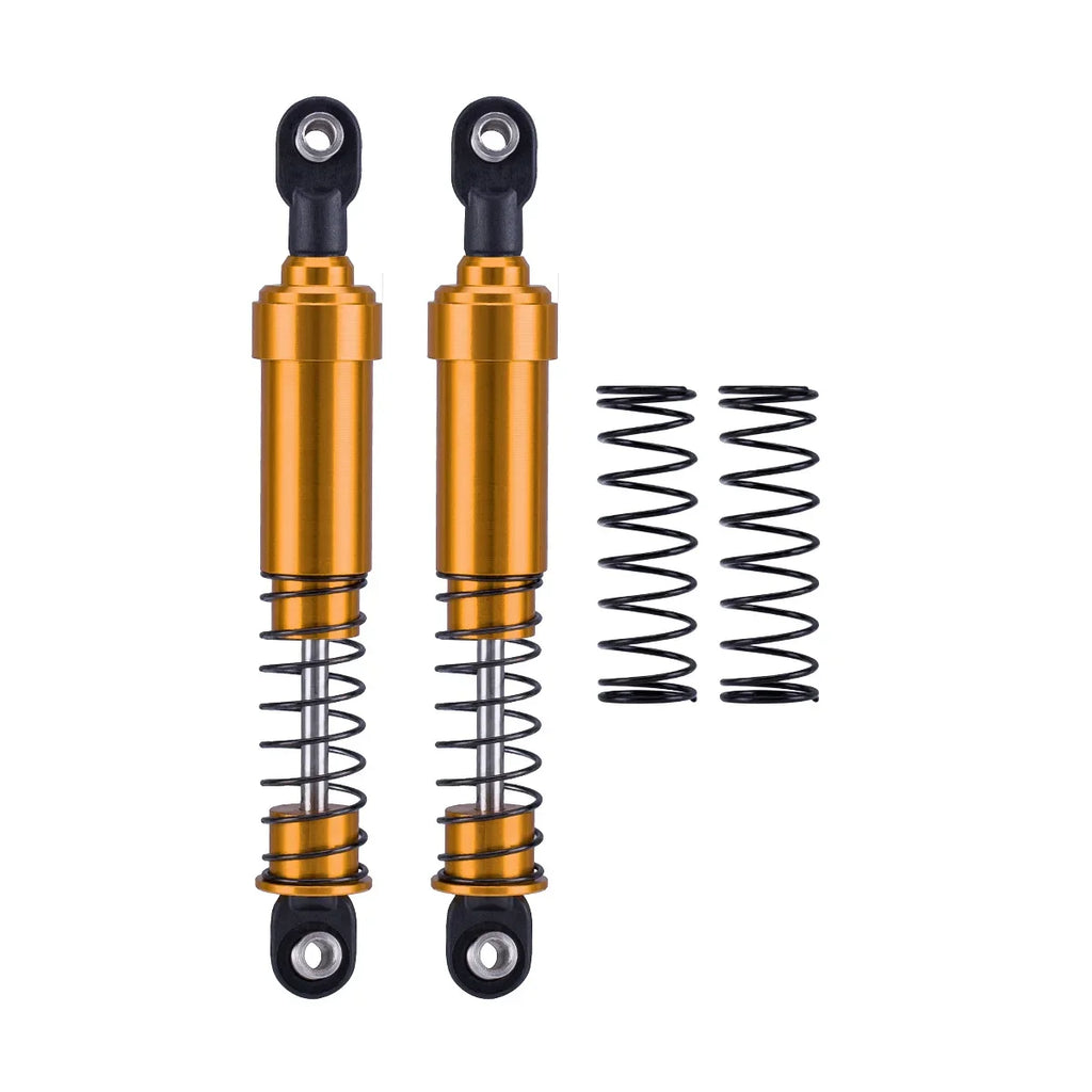 HooCrawler 75mm-115mm Big Bore Shocks with Oil Filled for 1/10 RC Crawler LCG Chassis Cheater Rigs Capra SCX10 TRX4 Gspeed V4