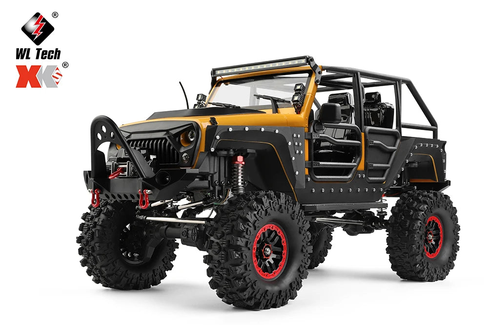 WLtoys 104026 1/10 Professional RC Car Off Road 4x4 2.4G 4WD Remote Control Cars 45 Minutes Working Time Climbing Car Adult Toy
