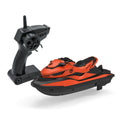 Plastic High-Speed Rc Motorboat Jet Ski Rechargeable Electric Boat Simulation Model Waterproof 1:14 2.4g Wireless Speedboat