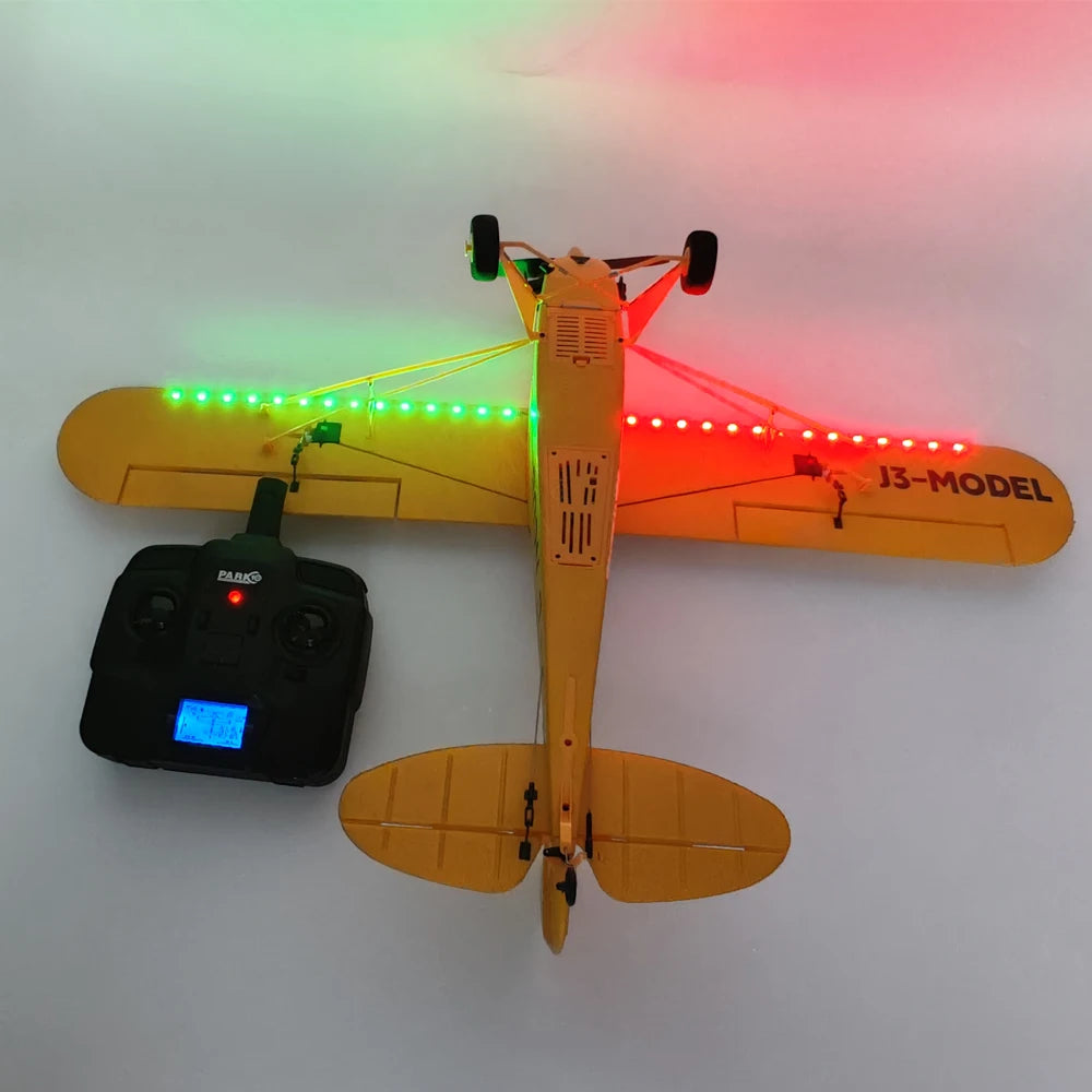Hot Sale RC Plane RTF 2.4G Brushless Motor 3D/6G Remote Control Airplane  Wltoys A160 Upgraded J3-CUB Ready To Fly
