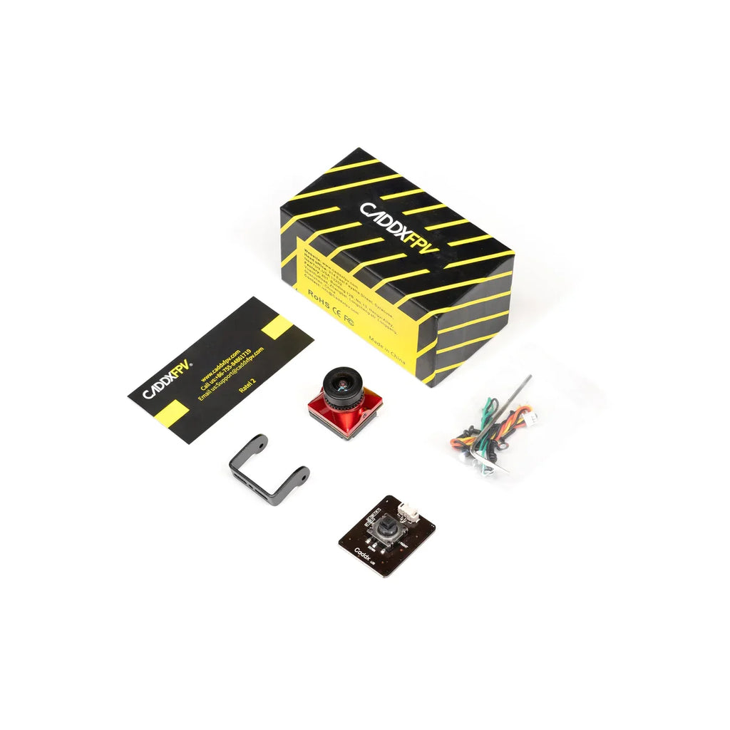 1/3PCS CADDX Ratel 2 V2 FPV Camera Ratel2 2.1mm Lens FOV165° 16:9/4:3 NTSC/PAL Switchable Micro Camera For RC Quadcopter Drone