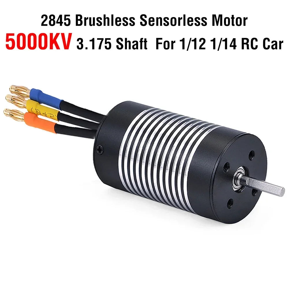 Surpass Hobby Rocket 2845 F540 3650 3660 3665 3670 3674 4068 Waterproof Brushless Motor for 1/10 1/12 RC Car Robot WLtoys 12428
