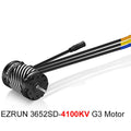 Hobbywing EzRun MAX10 G2 80A/140A Waterproof Brushless ESC & 3652/3665 SD G3 4-Pole Sensored Brushless Motor For 1:10 Truck Car