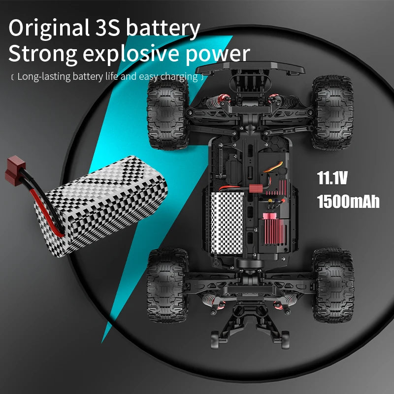 Teeggi KF10 MAX 1/10 4WD 3S High Speed Rc Off-road Car 60KM/H Brushless motor 2S KF10PRO RC Truck Drift Racing Cars Toy For Gift