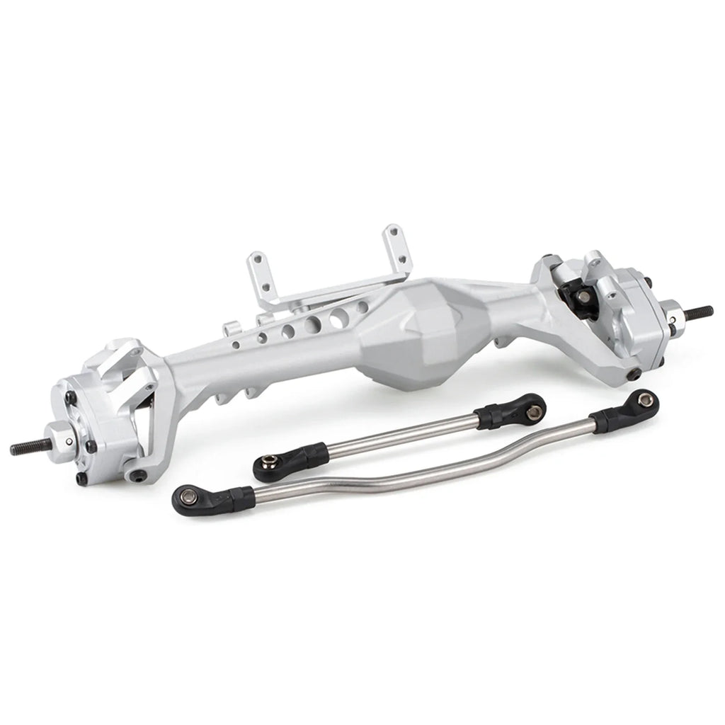 CNC Aluminum F9 Offset Portal Axle with Servo Mounts for 1/10 RC Crawler Axial Capra 1.9 UTB LCG Chassis Cheater Rigs