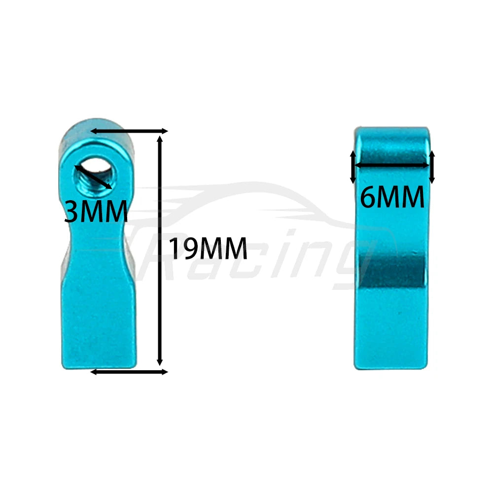 Metal Suspension Arms Steering Knuckle Gearbox Housing Motor Mount CVD Shaft for Tamiya TT01 TT-01 1/10 RC Car Upgrade Parts