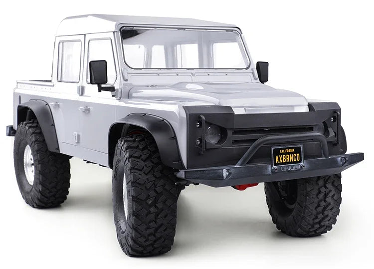 Metal Simulation 4 Doors DIY Pickup Truck Body Shell 313mm Wheelbase for 1/10 RC Crawler Car Traxxas TRX4 Defender RD110 Parts